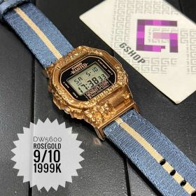Đồng hồ DW-5600 RoseGold